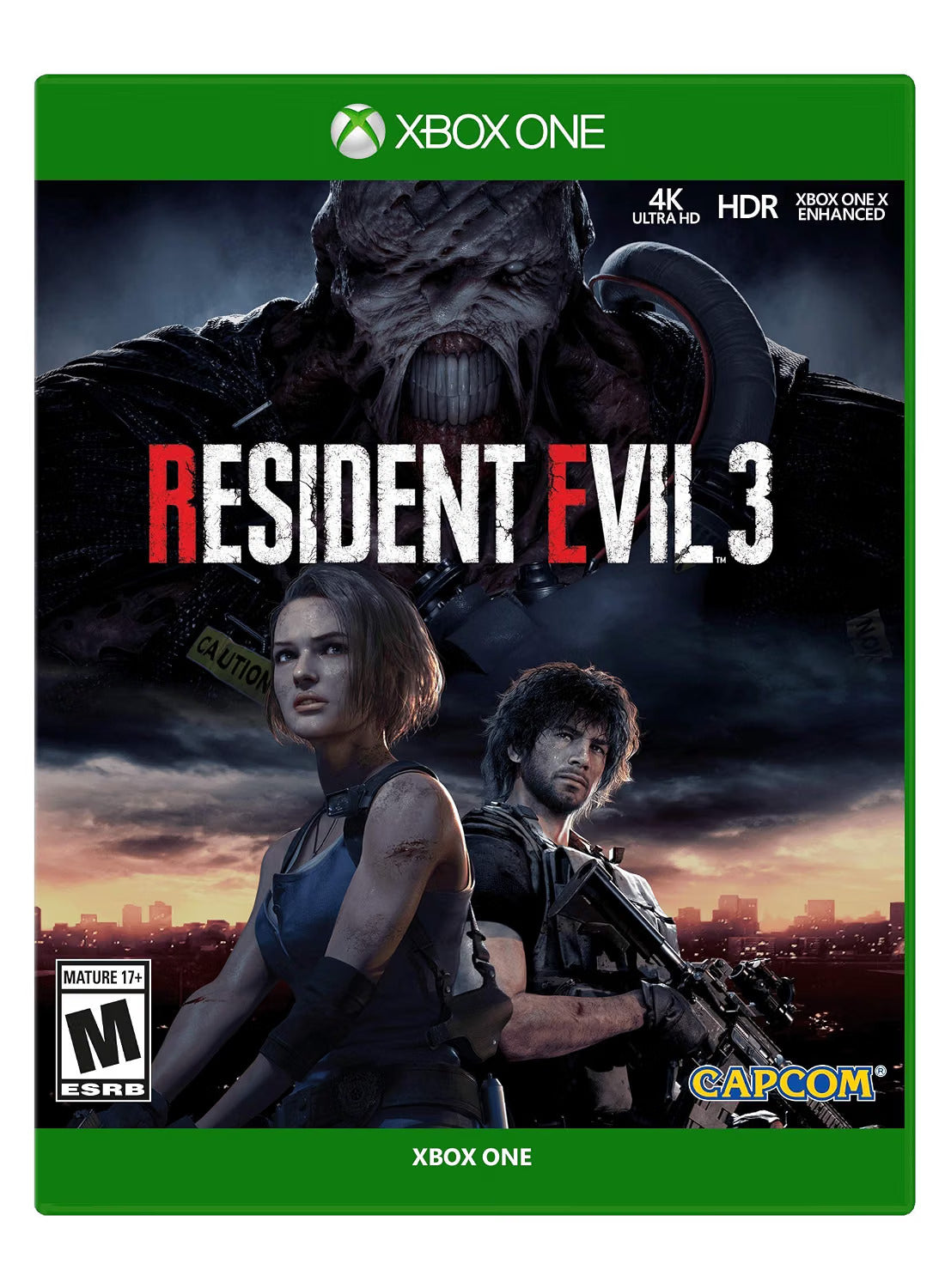XB1 Resident Evil 3 Remake (Microsoft Xbox One, 2020)