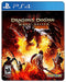 Dragon's Dogma: Dark Arisen PS4 game cover featuring epic fantasy action RPG with powerful monsters and heroic combat