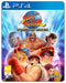 Street Fighter 30th Anniversary PS4 cover with classic fighters and retro arcade-style celebration artwork.