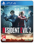 Resident Evil 2 for PlayStation 4 – Survival horror remake featuring intense gameplay, zombies, and dark storytelling.