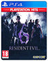 Resident Evil 6 HD PS4 Hits cover showing multiple protagonists facing bio-organic threats in a dark, action-packed setting.