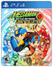 Mega Man Battle Network Legacy Collection PS4 cover showing classic pixel-art heroes in action-packed cyber adventures.
