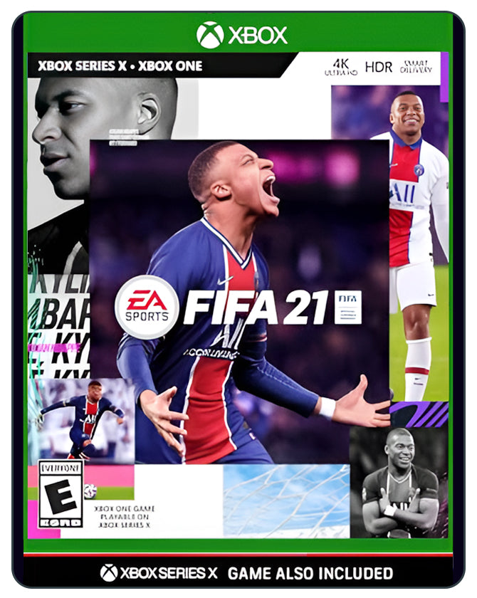 FIFA 21 for Xbox One – realistic football simulation featuring improved gameplay, career mode, and Ultimate Team action.