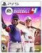 Super Mega Baseball 4 PS5 cover featuring cartoon-style baseball players in dynamic action-packed gameplay.