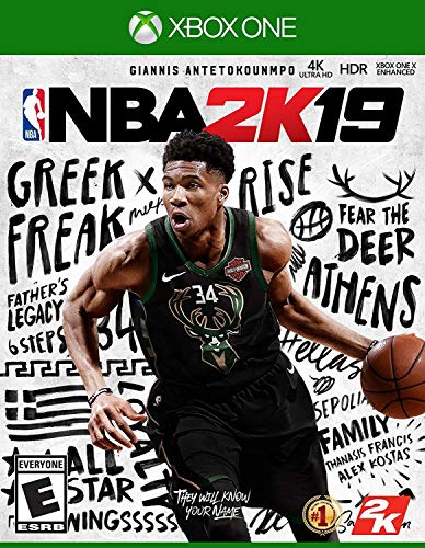 NBA 2K19 for Xbox One – Realistic basketball gameplay with career mode, online multiplayer, and team customization.