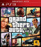 Grand Theft Auto V GH PS3 cover with main characters in action scenes, featuring crime, driving, and open-world adventure.