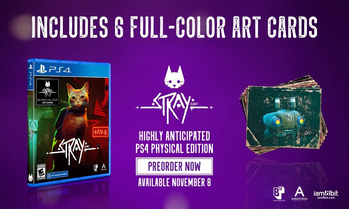 Stray - PlayStation 4, Cat Simulation Adventure