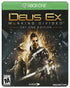 Deus Ex: Mankind Divided Launch Edition Xbox One cover featuring futuristic cyberpunk action and stealth gameplay
