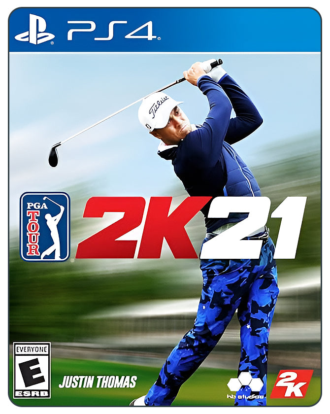 PGA Tour 2K21 for PlayStation 4 – Realistic golf simulation with pro players, authentic courses, and career mode