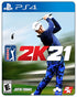 PGA Tour 2K21 for PlayStation 4 – Realistic golf simulation with pro players, authentic courses, and career mode