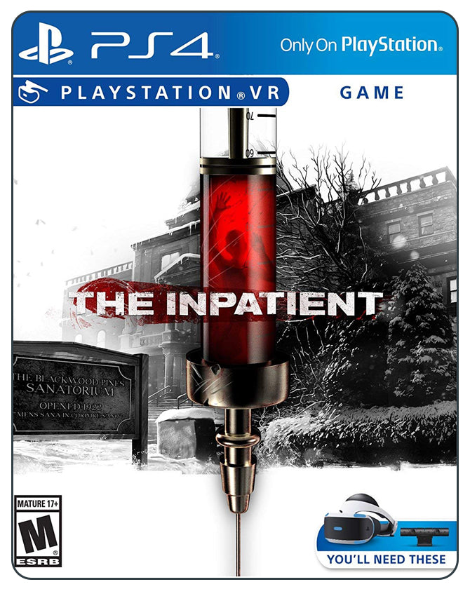 The Inpatient VR for PlayStation 4 – Immersive psychological horror game set in a mysterious sanatorium in 1950s