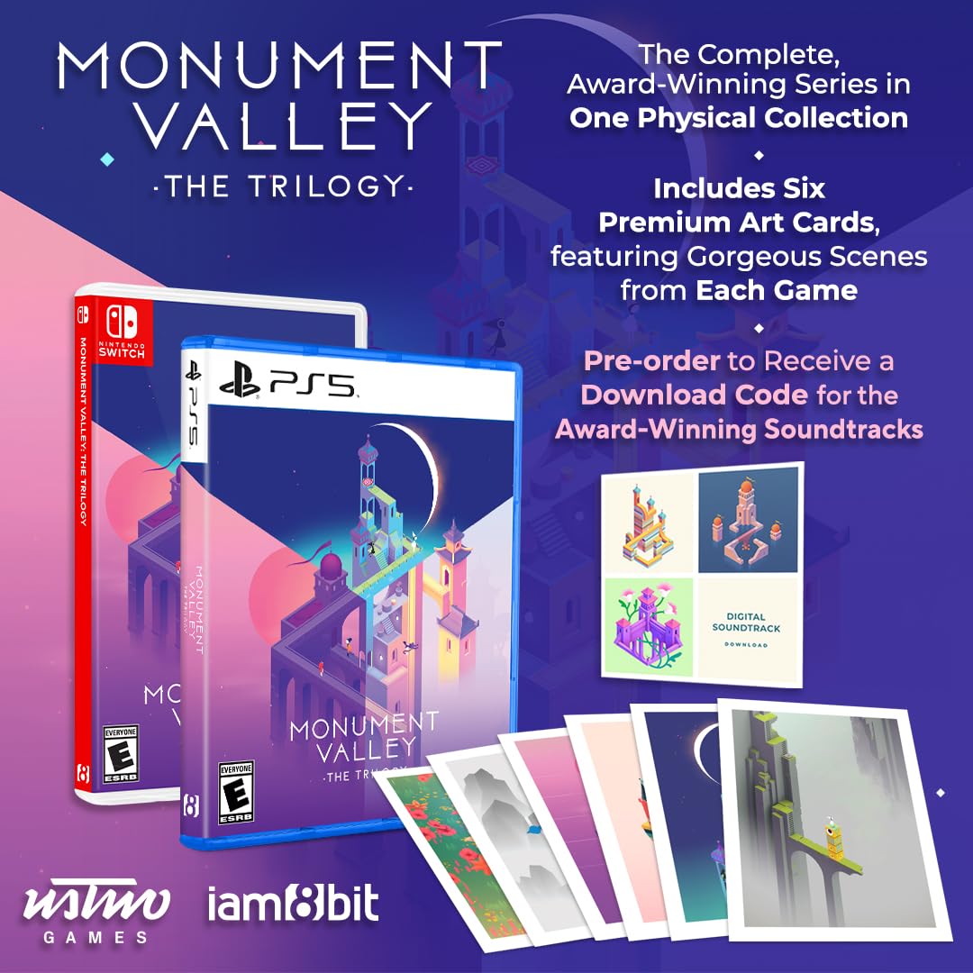 PS5 Monument Valley: The Trilogy (Sony PlayStation 5, 2025)