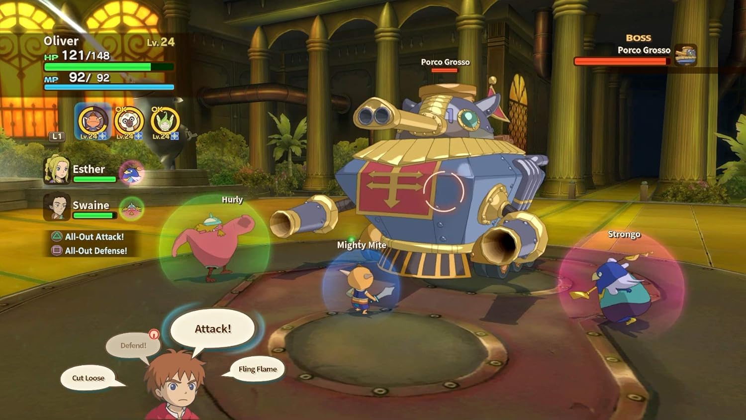 Ni No Kuni:Wrath of the white witch Remastered - PlayStation 4