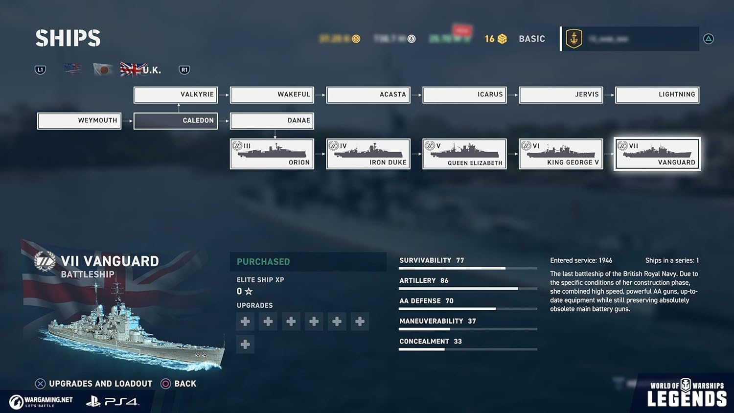 World of Warships Legends: Firepower Deluxe Edition - PlayStation 4