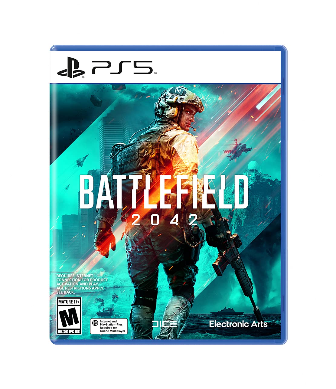 Battlefield 2042 for PS5 – Epic first-person shooter with large-scale battles, futuristic weapons, and dynamic environments
