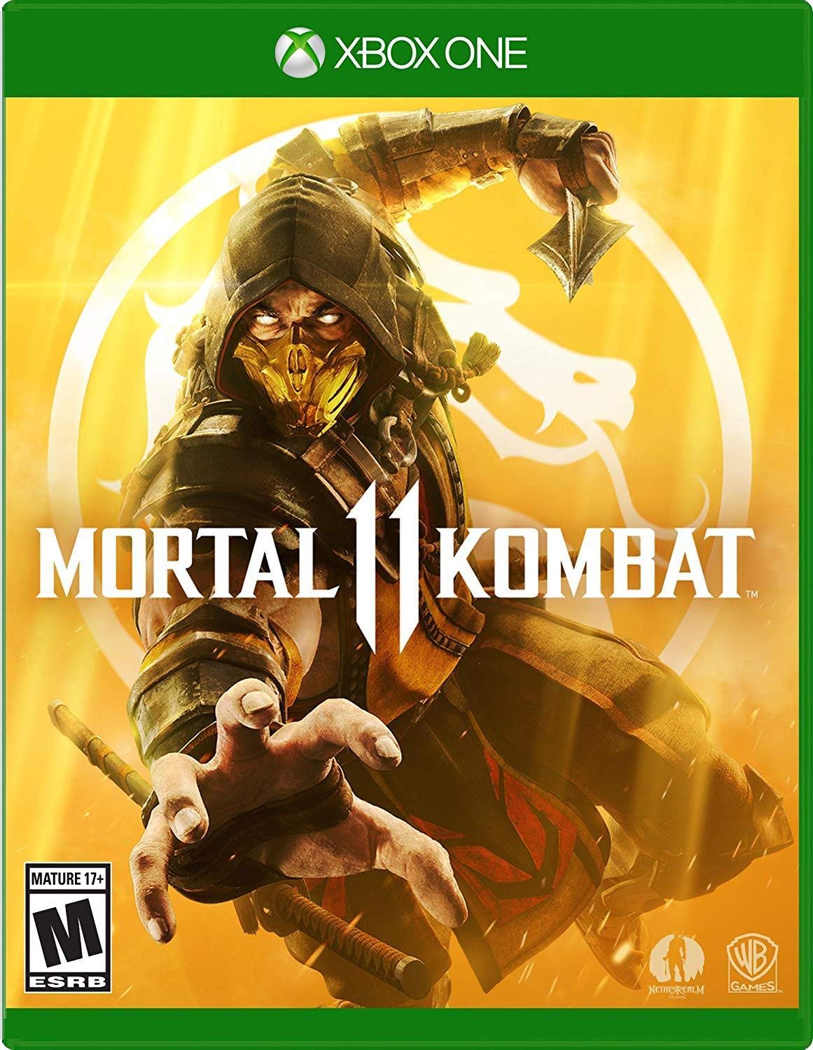 Mortal Kombat 11 for Xbox One – Intense fighting game with brutal combos, cinematic story mode, and online battles
