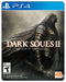 Dark Souls II: Scholar of the First Sin PS4 cover with a lone knight in dark armor, ready for punishing fantasy combat.