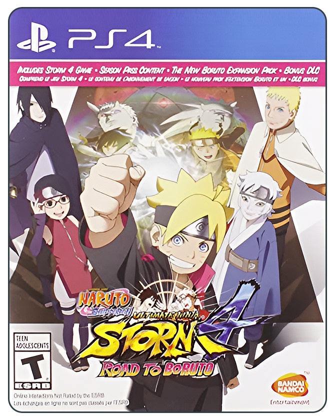 Naruto Shippuden: Ultimate Ninja Storm 4 Road to Boruto for PS4 – Epic anime fighting game with story and DLC content