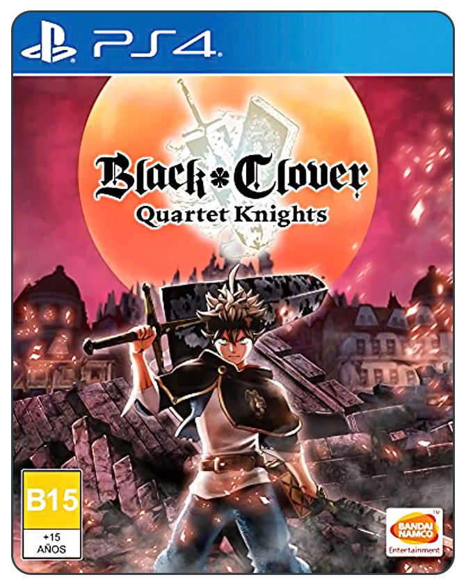 Black Clover: Quartet Knights PS4 – Magic-based third-person shooter with team battles, strategy, and anime-style action