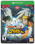 Naruto Shippuden: Ultimate Ninja Storm 4 Xbox One cover featuring intense anime battles and iconic ninja characters