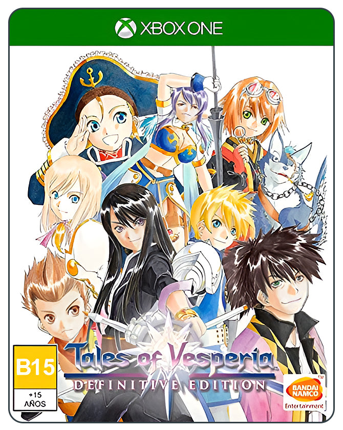 Tales of Vesperia: Definitive Edition for Xbox One – Remastered JRPG with enhanced graphics, new characters, and epic story