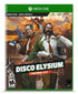 Disco Elysium Final Cut Xbox One cover with stylized detective artwork, highlighting deep RPG narrative and investigation.