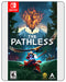 The Pathless Nintendo Switch game cover featuring a mystical archer and eagle in a vast, atmospheric open world