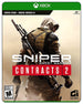 Sniper Ghost Warrior Contracts 2 Xbox cover with a masked sniper aiming in a desert setting, focused on long-range combat.