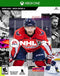 NHL 21 Xbox One game cover featuring pro hockey action with star athlete and dynamic on-ice gameplay visuals