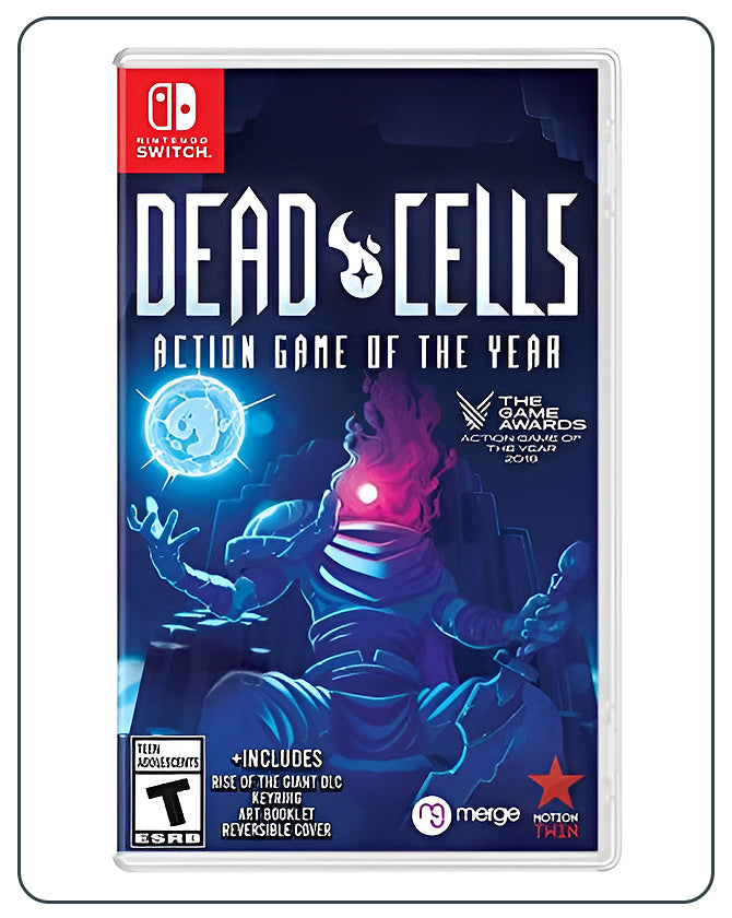 Dead Cells GOTY Edition for Nintendo Switch – Includes DLC, bonus keyring, and fast-paced roguelike action gameplay