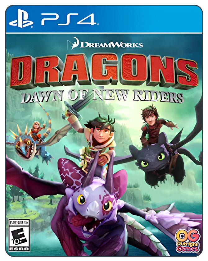 How to Train Your Dragon: Dawn of New Riders for PlayStation 4 – Epic dragon-riding adventure with heroic quests.