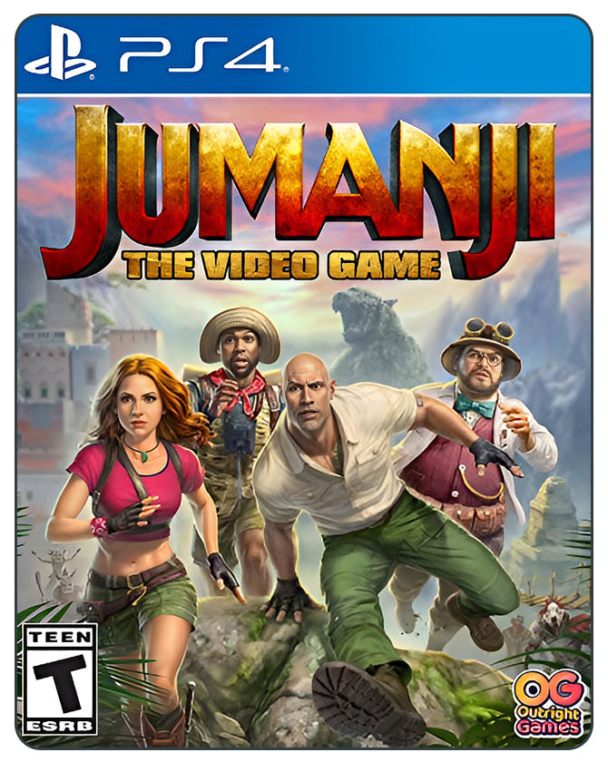 Jumanji: The Video Game for PS4 – Action-packed co-op adventure inspired by the movie with puzzles, combat, and teamwork