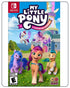 My Little Pony Switch cover showing colorful ponies in a magical adventure game aimed at young fans of the series.