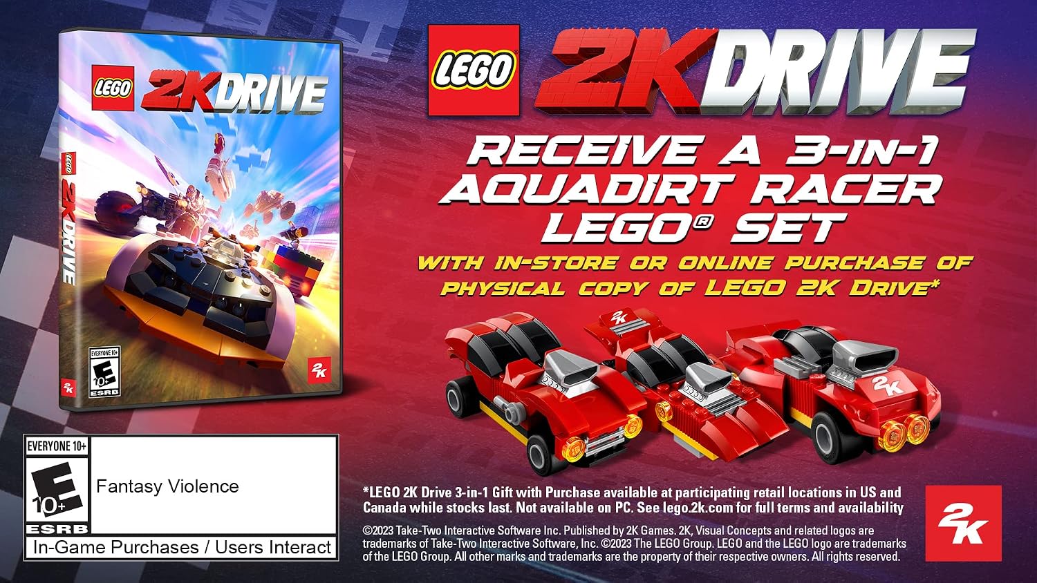 XBX LEGO 2K Drive (Microsoft Xbox One/Microsoft Xbox Series X, 2023)