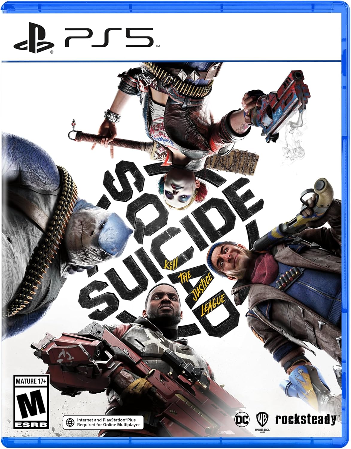 Suicide Squad: Kill the Justice League for PS5 – Action shooter featuring Harley Quinn, Deadshot, and co-op gameplay
