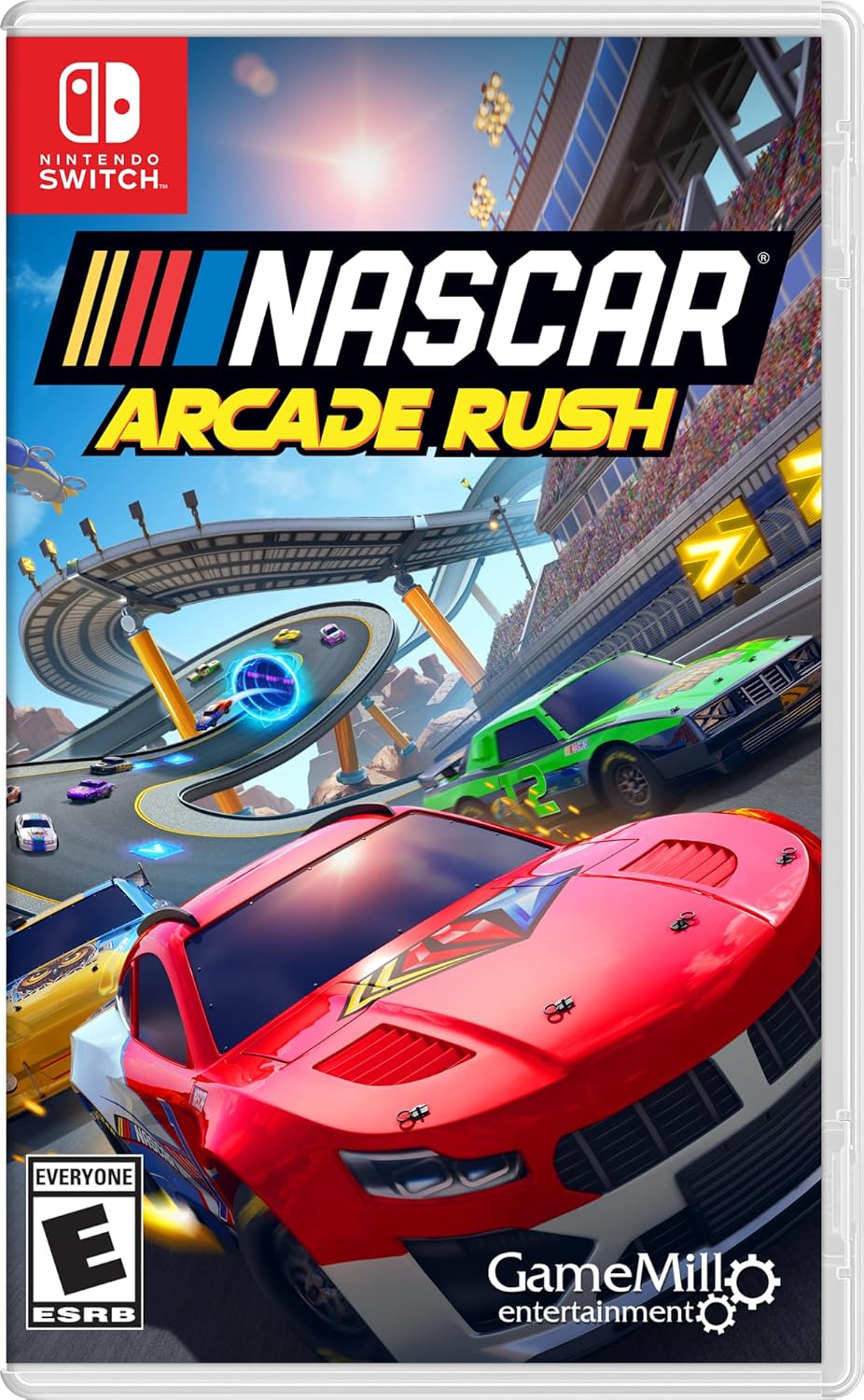 NASCAR Arcade Rush for Nintendo Switch – High-speed arcade racing with NASCAR tracks, boosts, and fun customization.