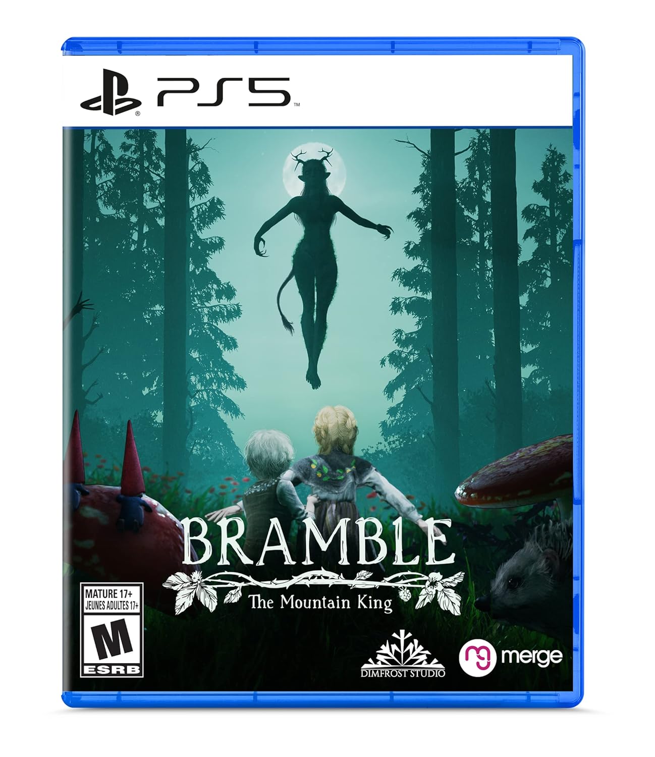 Bramble: The Mountain King for PlayStation 5 – Dark Nordic adventure game with rich visuals and emotional storytelling.