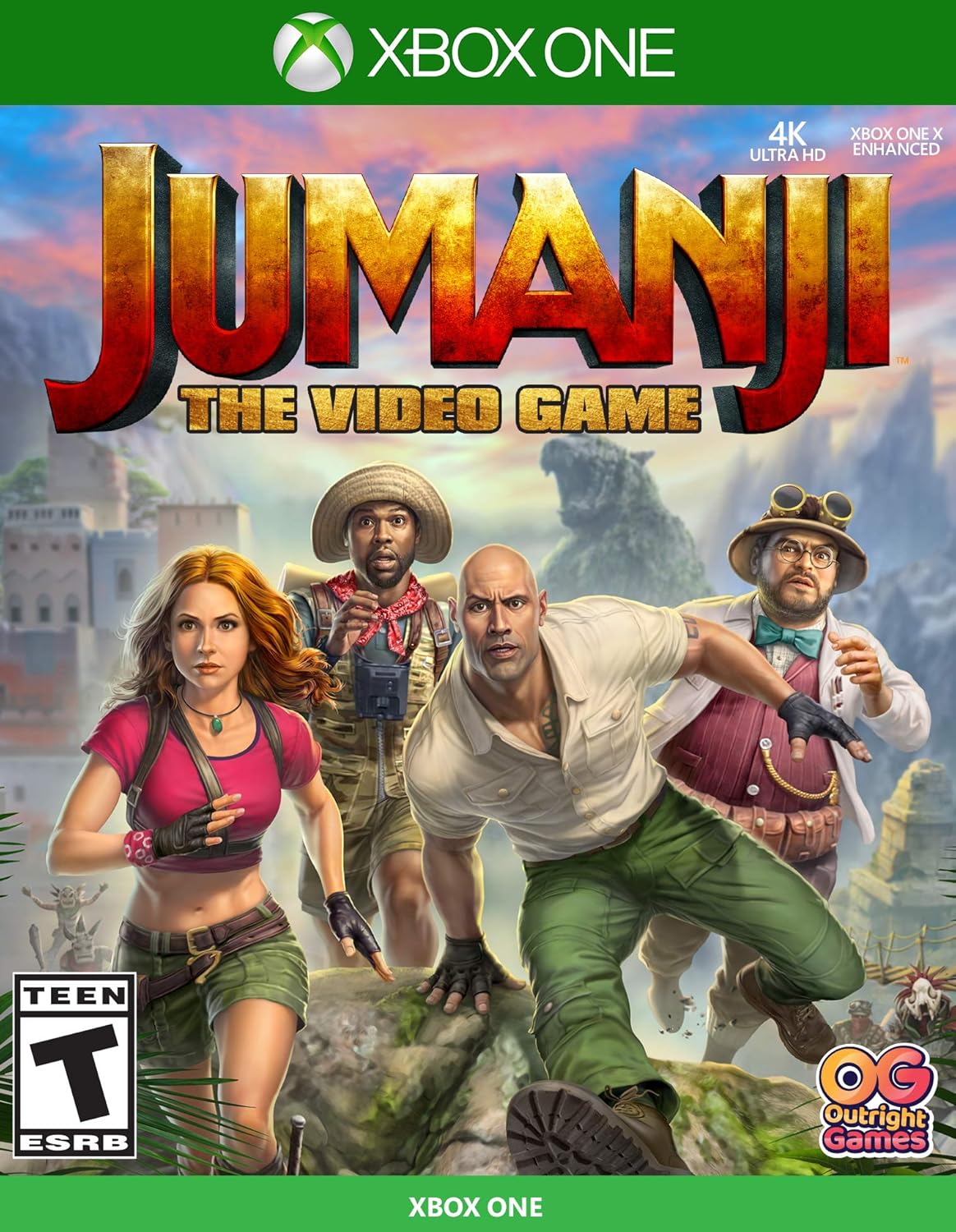 Jumanji: The Video Game for Xbox One – Team up in action-packed jungle adventures inspired by the hit movie series.