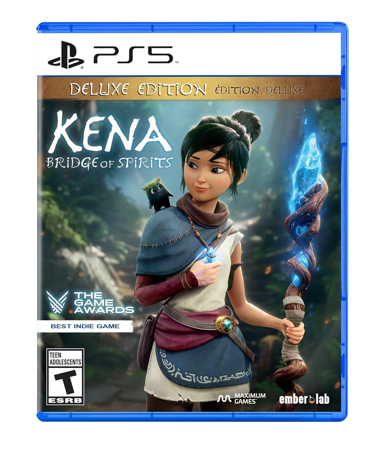 Kena: Bridge of Spirits Deluxe Edition for PS5 – Stunning action-adventure with spirit companions and rich storytelling