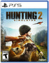 Hunting Simulator 2 PS5 cover showing a hunter and dog in the wild, ready to explore realistic outdoor environments and wildlife.