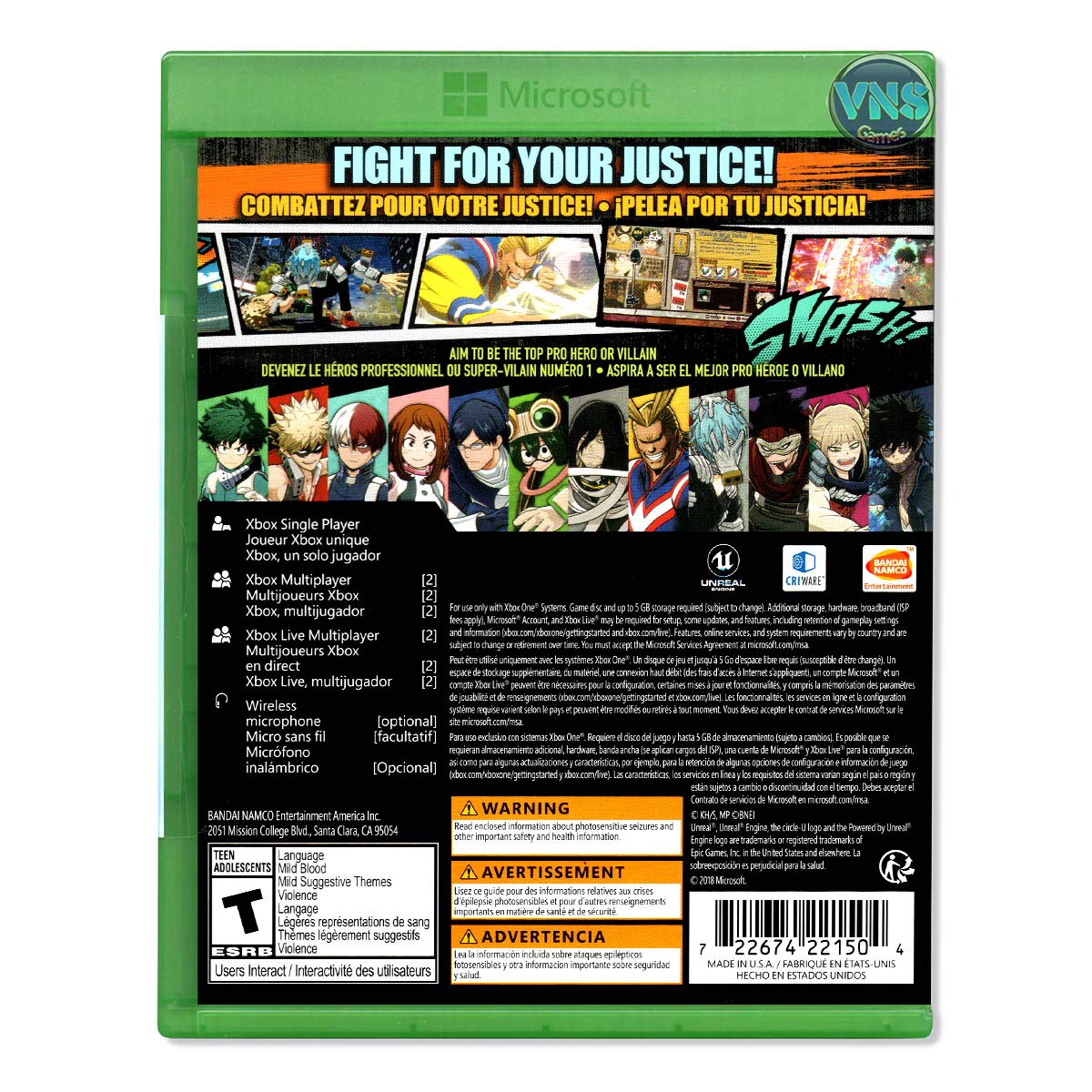 My Hero Ones Justice - Xbox One