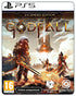 Godfall Ascended Edition PS5 cover featuring a powerful warrior in ornate armor within a mythic, high-fantasy battle world.