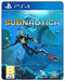 Subnautica PS4 cover showing a diver exploring an alien ocean world filled with vibrant sea creatures and survival elements.
