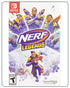 Nerf Legends Switch cover with futuristic warriors using Nerf blasters in bright arenas for action-packed shooting fun.