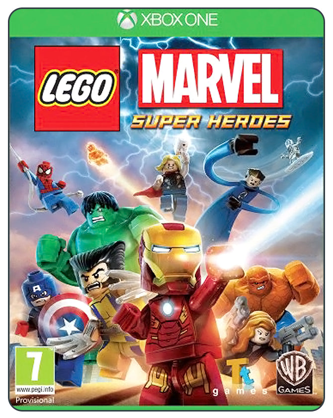 LEGO Marvel Super Heroes for Xbox One – Action-packed adventure featuring iconic Marvel characters and epic missions.
