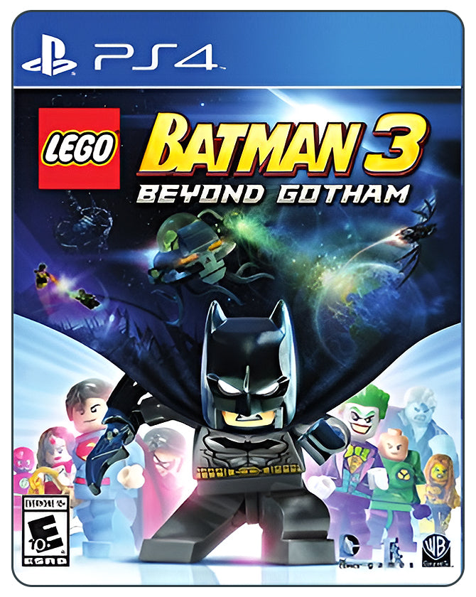 LEGO Batman 3: Beyond Gotham for PS4 – Action-packed superhero adventure with DC characters in space-themed missions