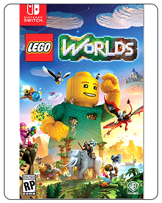 LEGO Worlds for Nintendo Switch – Open-world sandbox adventure where you build, explore, and create with LEGO bricks.