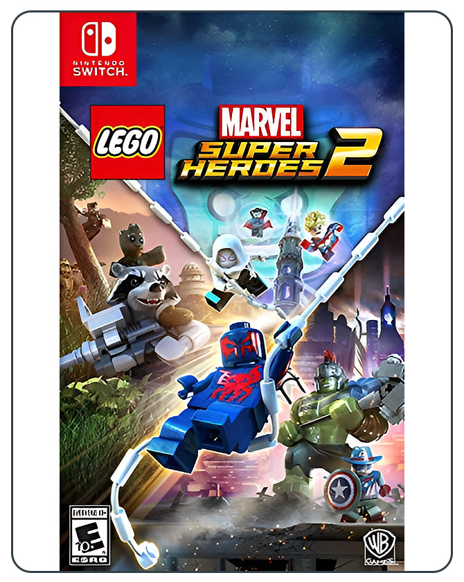 LEGO Marvel Super Heroes 2 for Nintendo Switch – Action-packed adventure with Marvel heroes, time travel, and co-op play