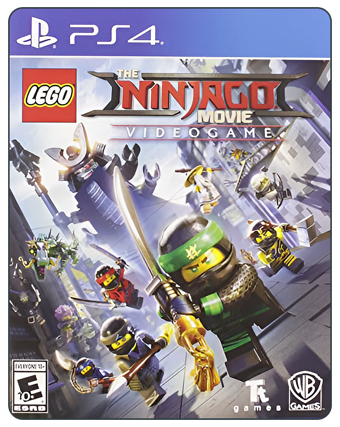 LEGO Ninjago Movie Videogame for PlayStation 4 – Ninja-themed action adventure with humor, battles, and teamwork fun.