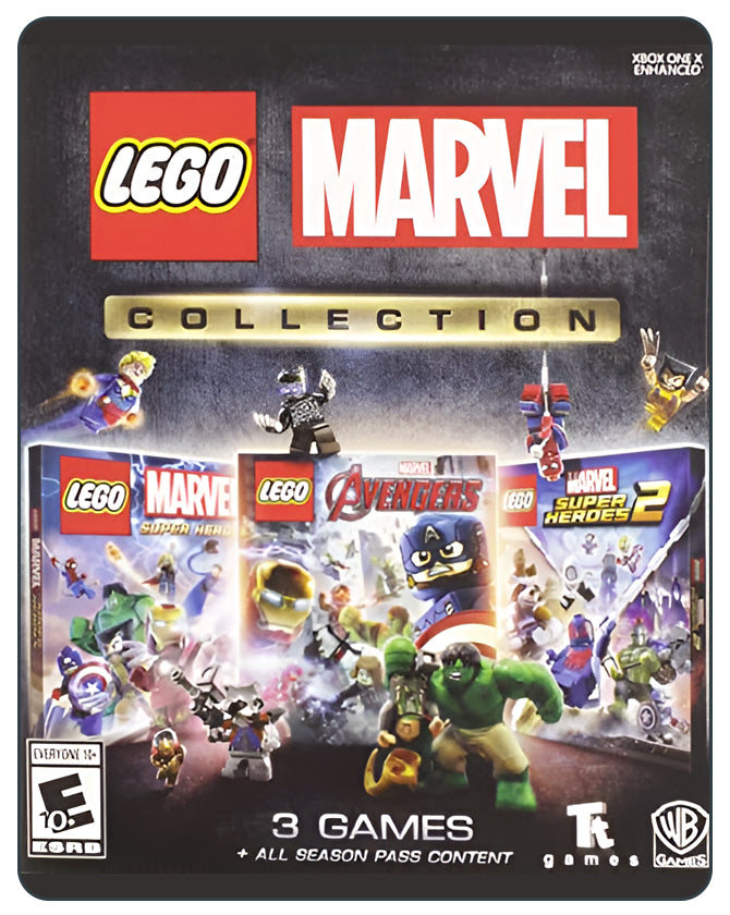 LEGO Marvel Collection for Xbox One – Includes LEGO Marvel Super Heroes 1 & 2 and Avengers in one epic superhero bundle